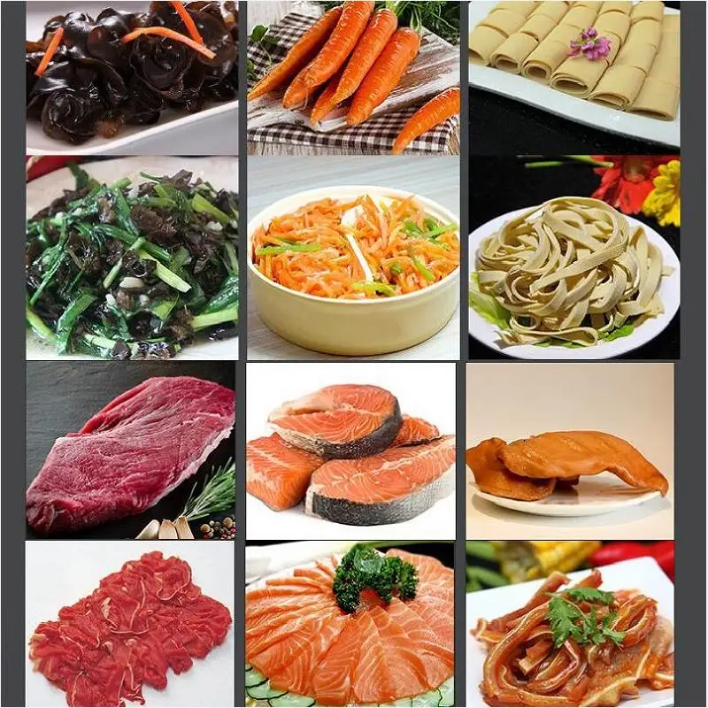Electric Meat Slicer for Grinder Commercial Automatic Fish Cutter Shredded Stainless Steel Meat Grinder Drawer Type Meat Slicer 5