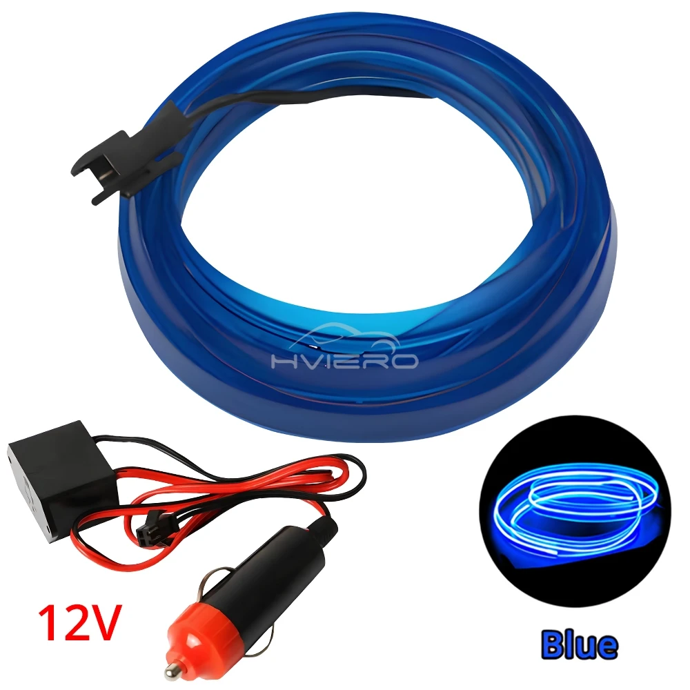 ตัวเลือกสินค้า สายไฟ LED ยืดหยุ่นตกแต่งภายในรถอัตโนมัติ USB