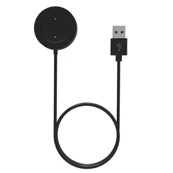 Universal Watch Charging Cable Cradle USB Data Charger Base (Black)