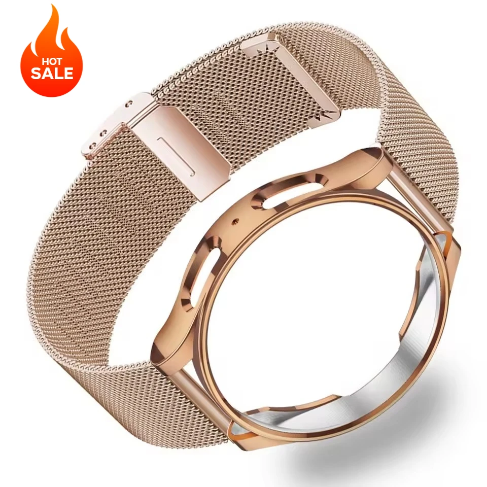Enhanced Protective Stainless Steel Band with Screen Protector