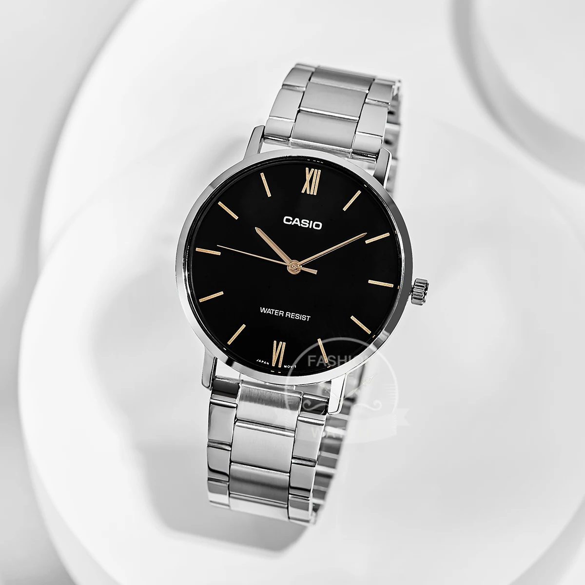 ساعة كاسيو للرجال بسيطة عصرية مقاومة للماء كوارتز...