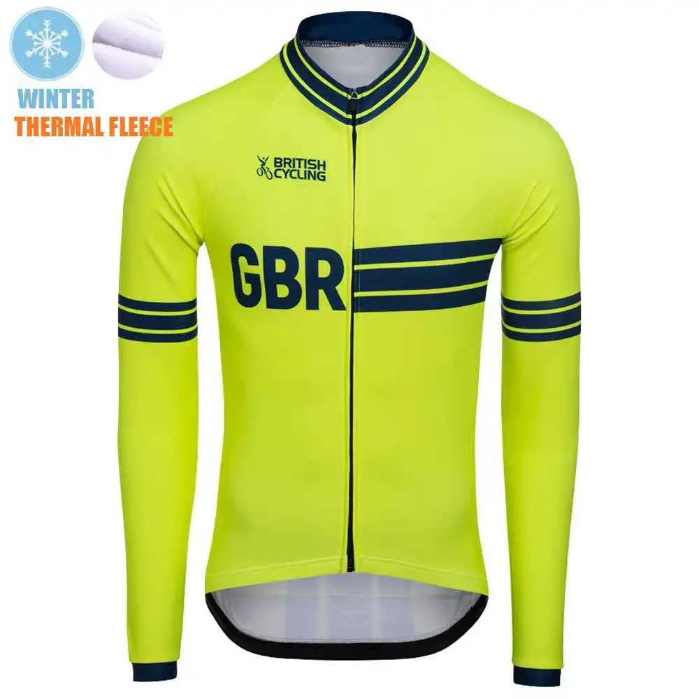 2023 GBR Team Cycling Jersey Long Sleeve World Champion