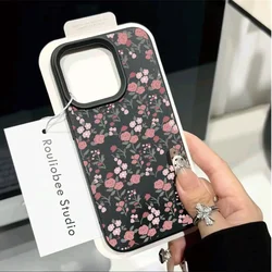 Chic Floral Silicone Leather Texture Phone Case - Motorola G Play 2025 (S22620)