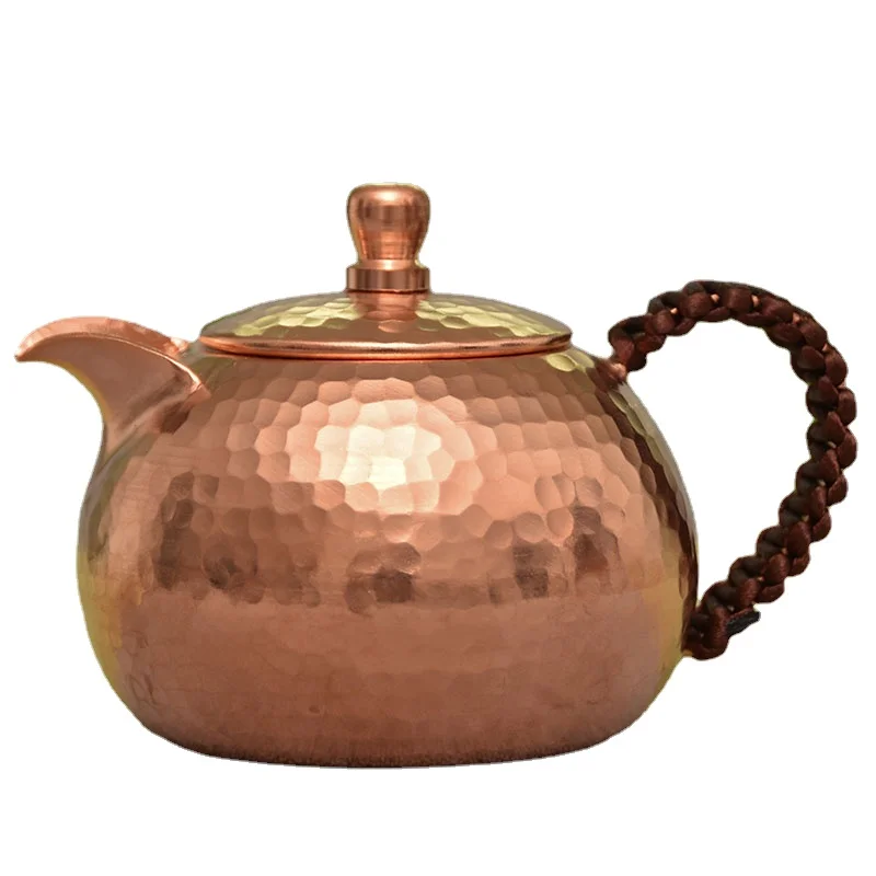 Vintage Tea Maker Infuser Handmade Coffee Pot Kettles Copper Water Jug