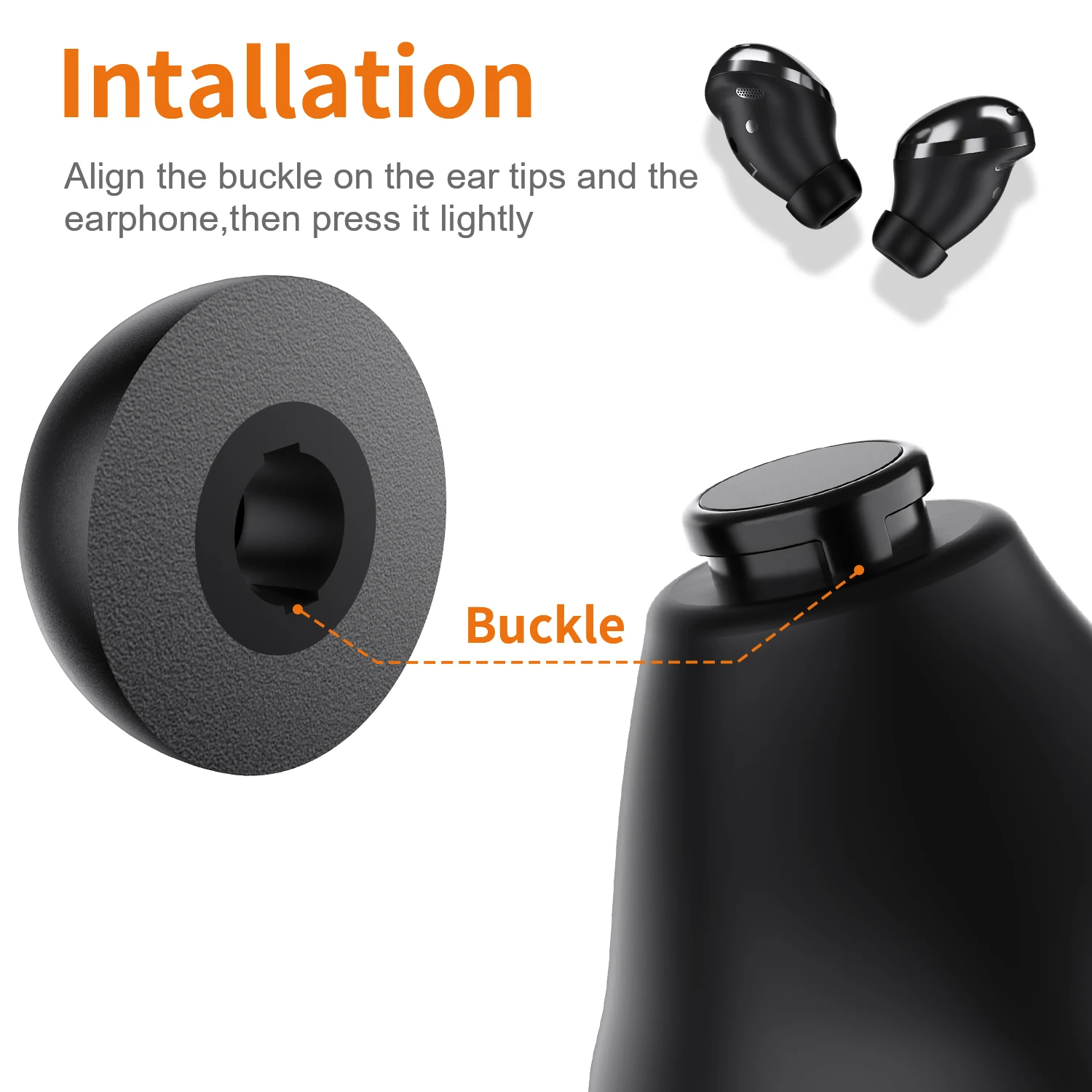 Misodiko TWS-Pro2 Auricolari in memory foam di ricambio per Samsung Galaxy Buds, Buds 3, Buds2, Buds Plus, Gear IconX 44 Misodiko TWS-Pro2 Auricolari in memory foam di ricambio per Samsung Galaxy Buds, Buds 3, Buds2, Buds Plus, Gear IconX 44