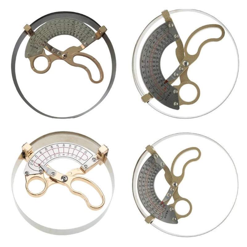 

DONG Scissor Type Ring Cap Size Measuring Tool Ruler Hat Caliper 4 Sizes
