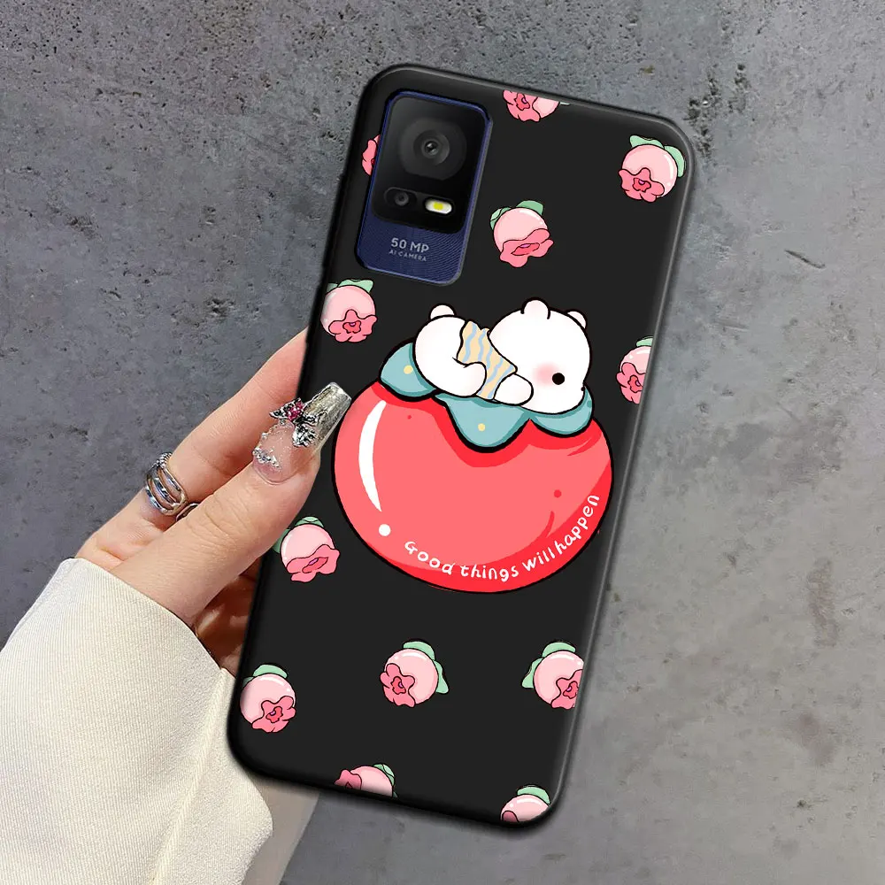 Cartoon Astronaut Soft Silicone TPU Phone Case - Lovely Back Cover Protection