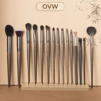 OVW Makeup brushes set Professional Natural goat hair brushes Eye Blender Concealer Powder Eyeshadow Highlighter Brush