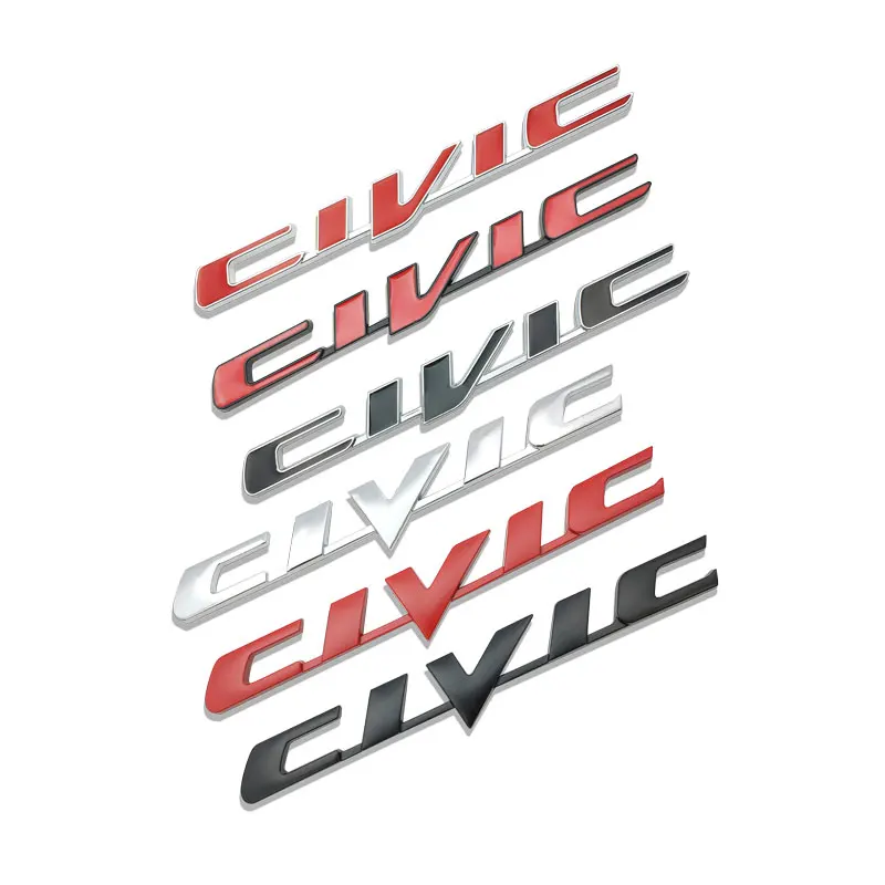 Для Honda Civic, логотип с надписью,