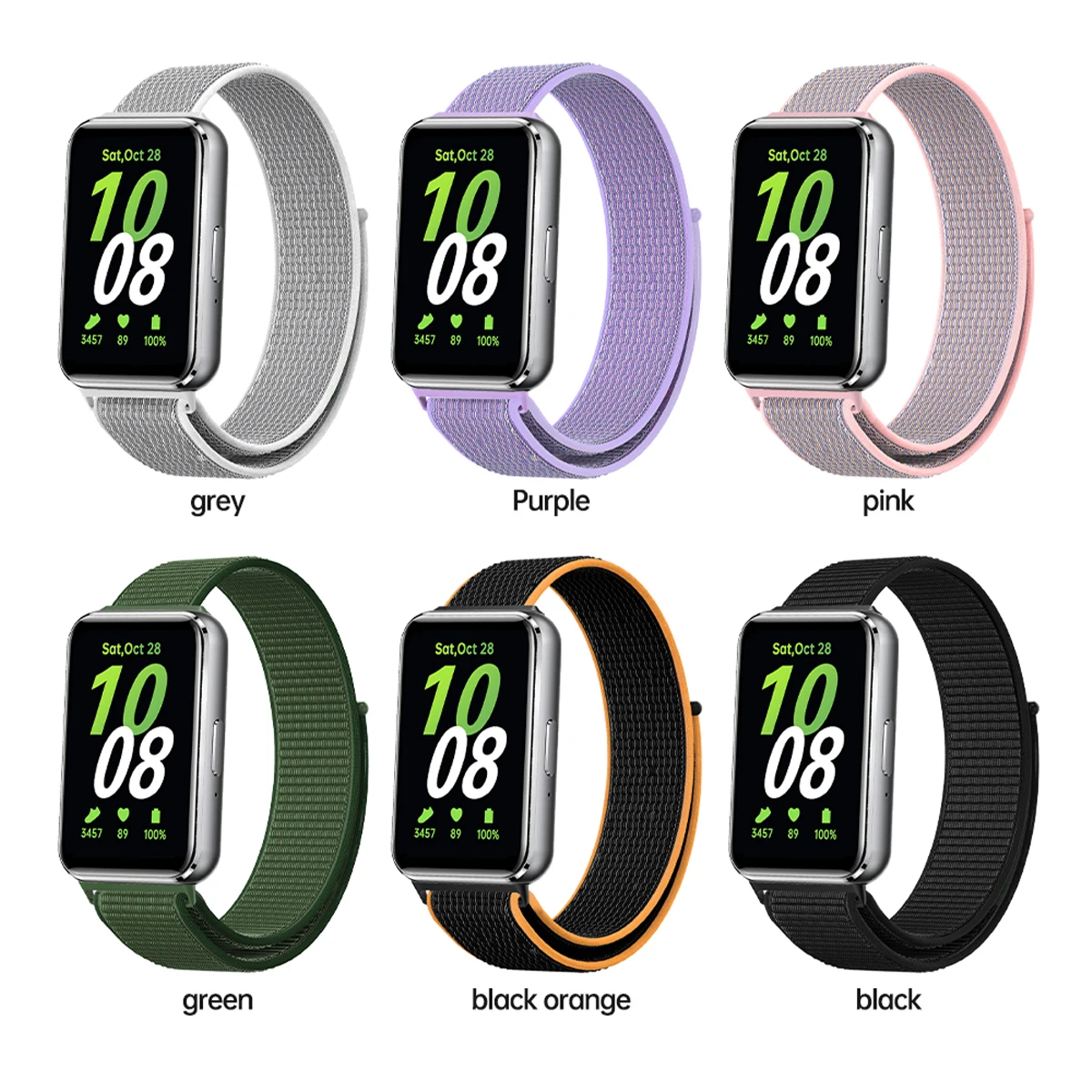 Quick Fit Nylon Sports Bracelet Replacement Wristband Accessory