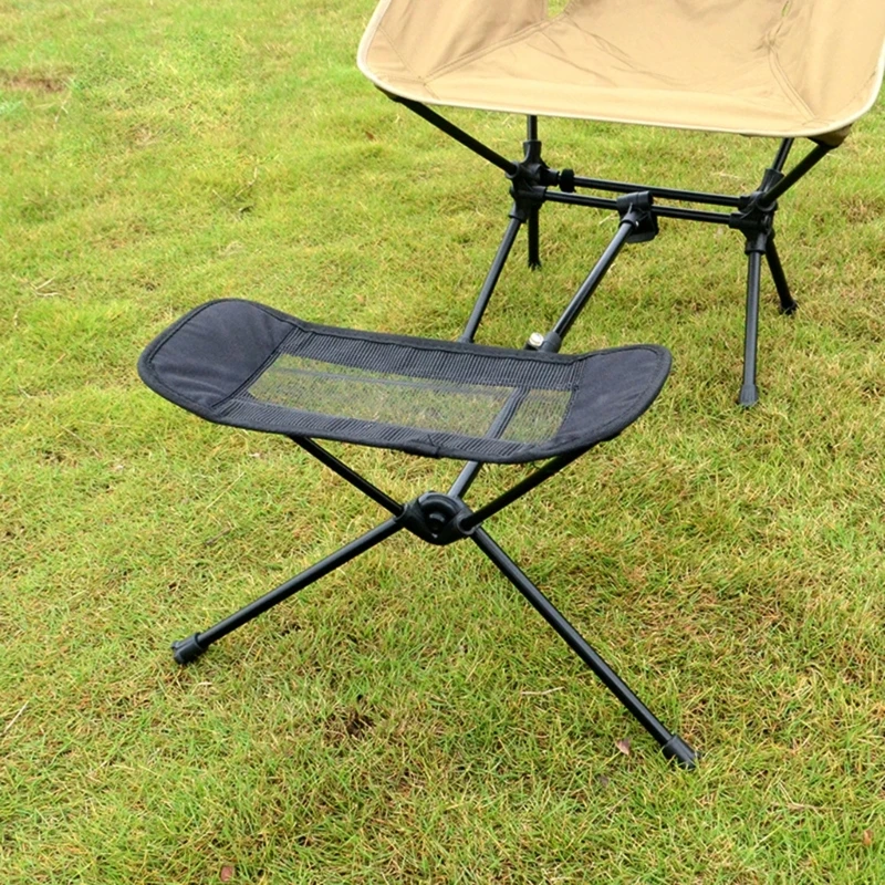 

Portable Folding Camping Foot Stool Collapsible Outdoor Beach Chair For Hiking