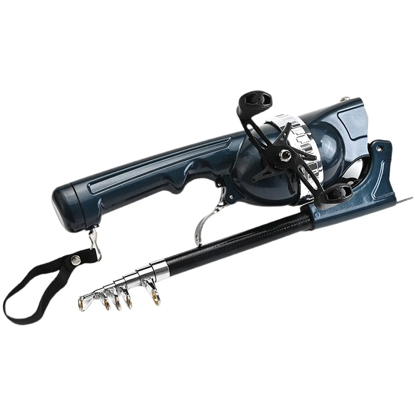 Fishing Rod Reel Combos Easy Carry Foldable Fishing Rod for Carp Trout River Fishing Rod Reel Combos Easy Carry Foldable Fishing Rod for Carp Trout River