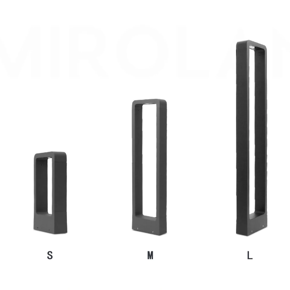 Outdoor Waterproof IP65 10W LED Garden Lights New Style Aluminum Pillar Garden Path Square Landscape Lawn Light AC85-265V Creativity