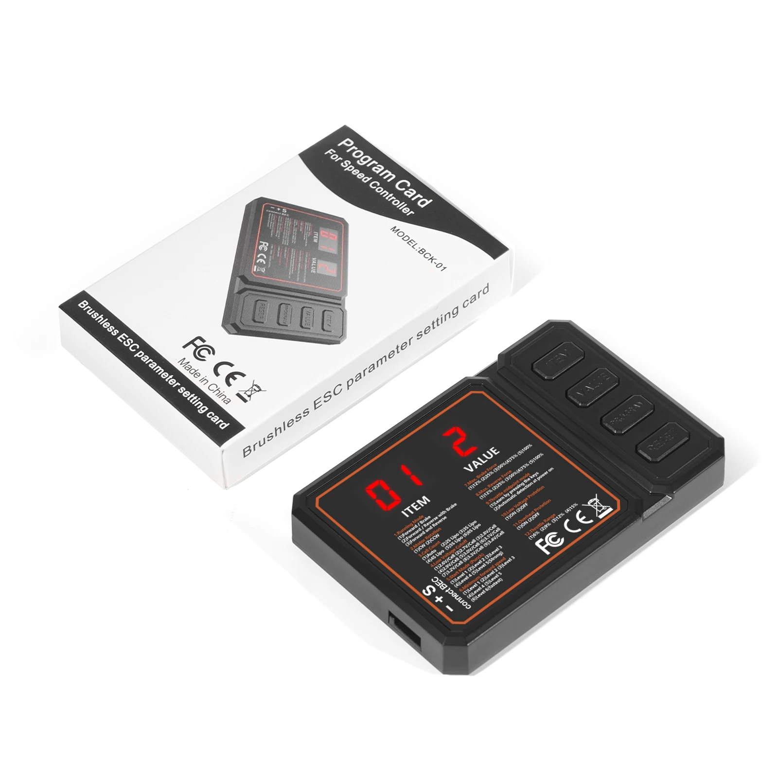 ESC 60A/80A/120A pour Drone FPV - Programmation & Connectique