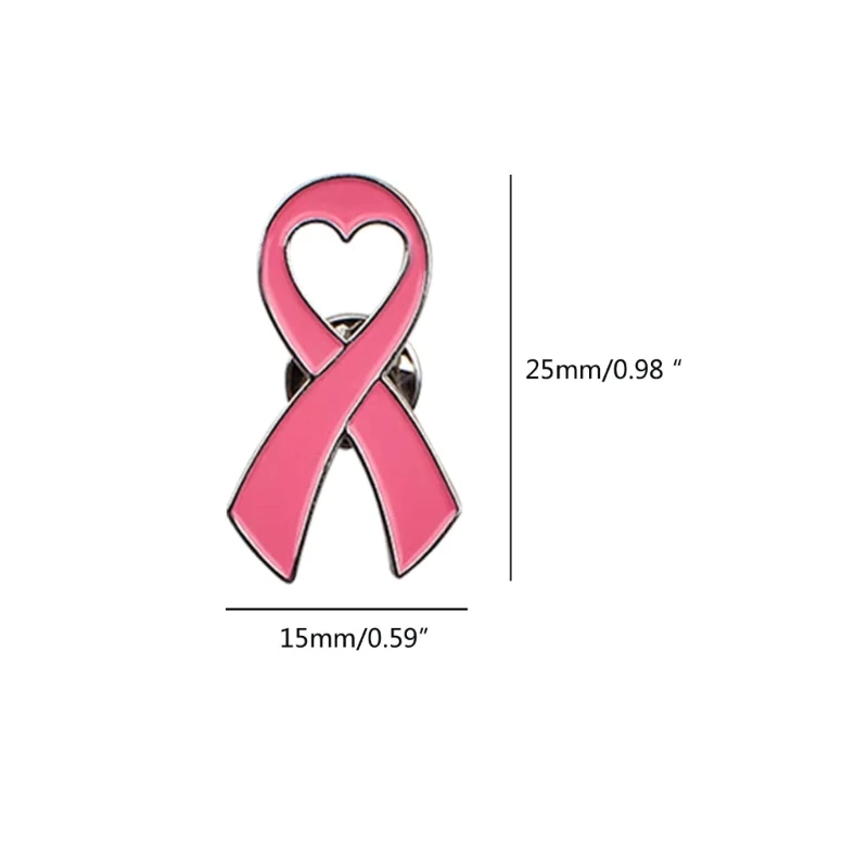 Pink Ribbon Pin 7