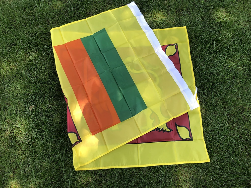 SKY FLAG Sri Lanka-Flagge, 90 x 150 cm, hochwertiges, zum Aufhängen geeignetes Sri Lanka-Banner für Dekoration und Aktivitäten – Detail 6