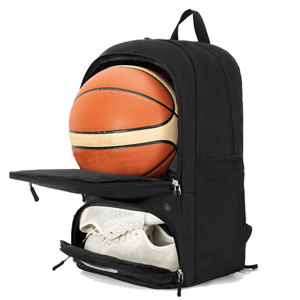 Waterproof Oxford Cloth Basketball Backpack with Shoe Compartment