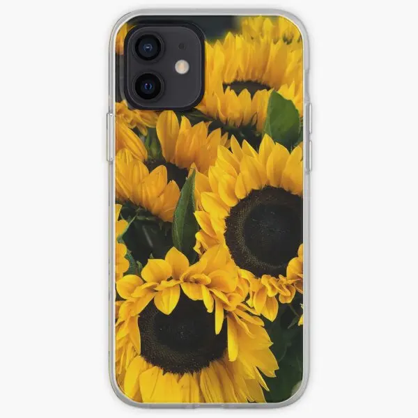 Чехол с принтом подсолнуха для iPhone 6 6S 7 8 Plus X XS XR Max 5 5S 11 12 13 Pro Mini |
