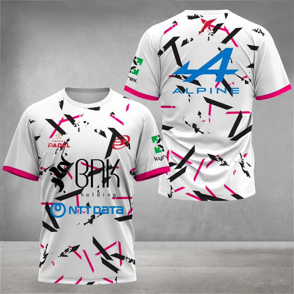 

2024 Летняя мужская быстросохнущая футболка с круглым вырезом, топ, дышащая теннисная майка с коротким рукавом, впитывающая пот Спортивная одежда для бега