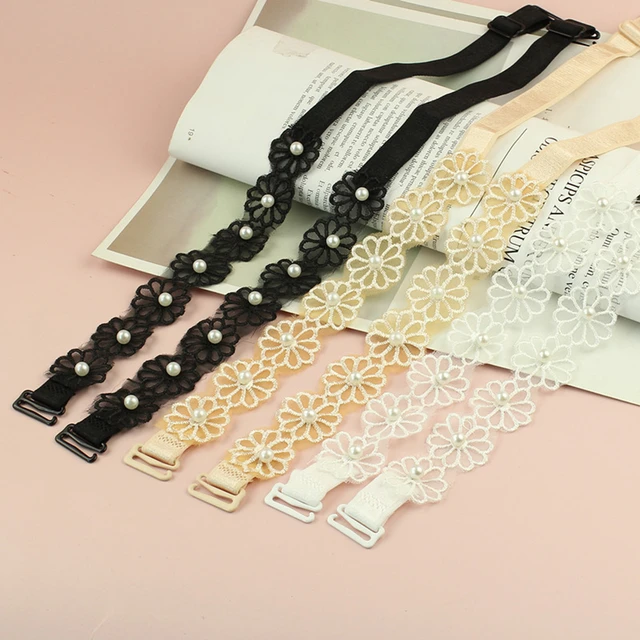 Transparent Straps For Bra Invisibility Underwear Accessories Women Flower  Lace Adjust Bra Straps Shoulder Strap Lingerie Straps - AliExpress