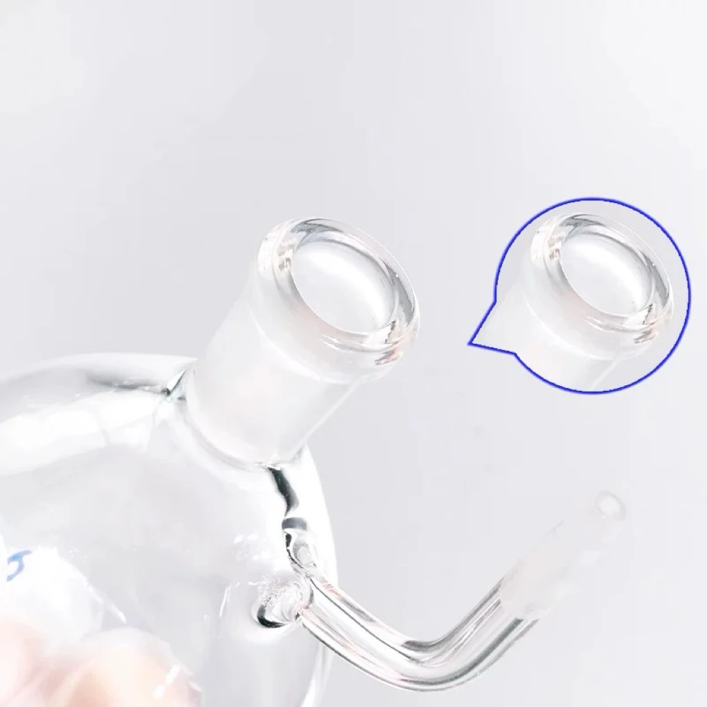 25ml 50mL Lab Glass Pycnometer With Thermometer Specific Gravity Bottle Picnometer Laboratory Equipment