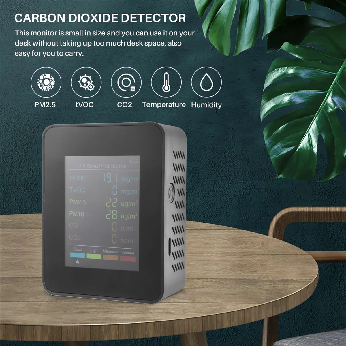 Рисунок 4 - 6 в 1 PM2.5 PM10 HCHO TVOC CO CO2