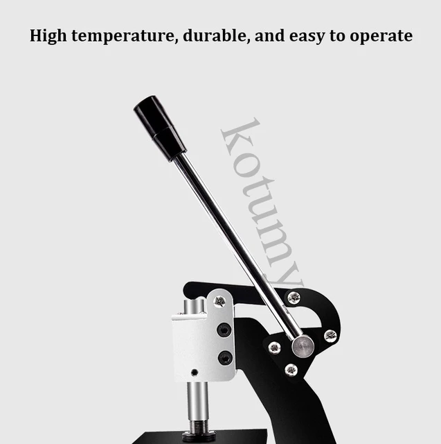 Pressa Manuale Punzonatrice Per Pelle E Metallo - Pressione 160kg Con Mandrino 1.5-13mm - Nero - Foto 6