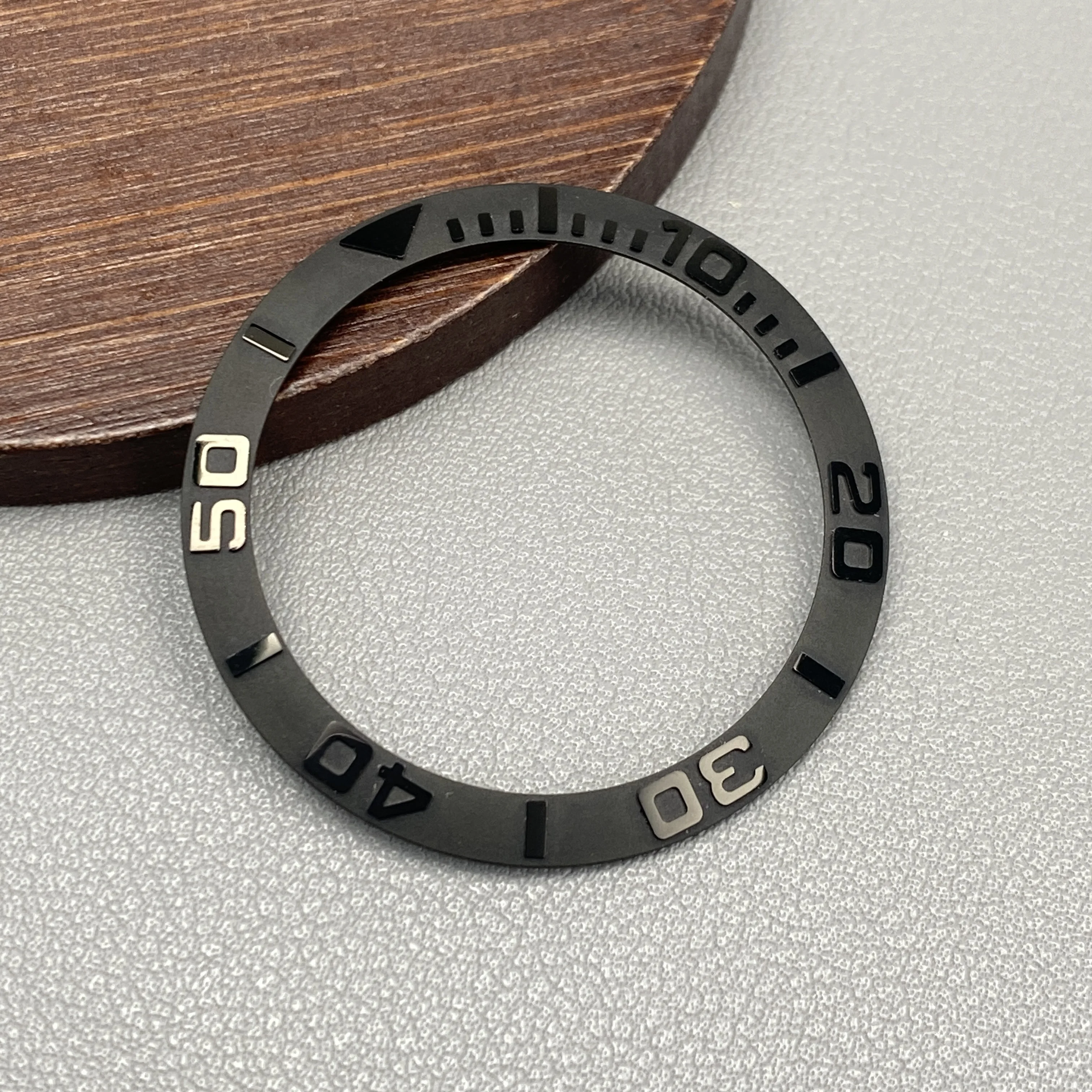 Ceramic Blue-Green Lumi Bezel Insert