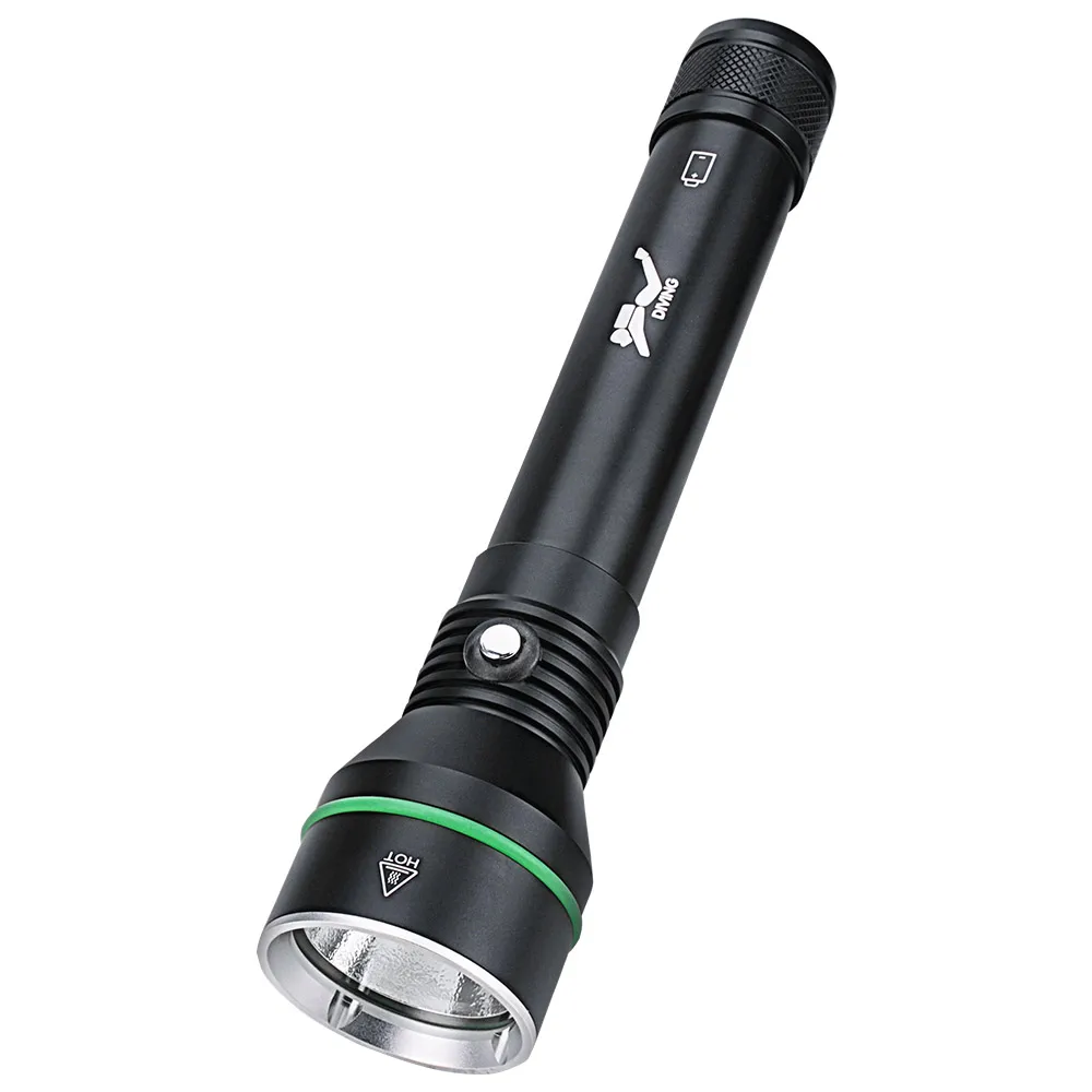 Description Picture 4 of itemBORUiT S5 Diving Flashlight Underwater 110M Professional Scuba Diving Light Waterproof Submersible Lighting At Night Submersible