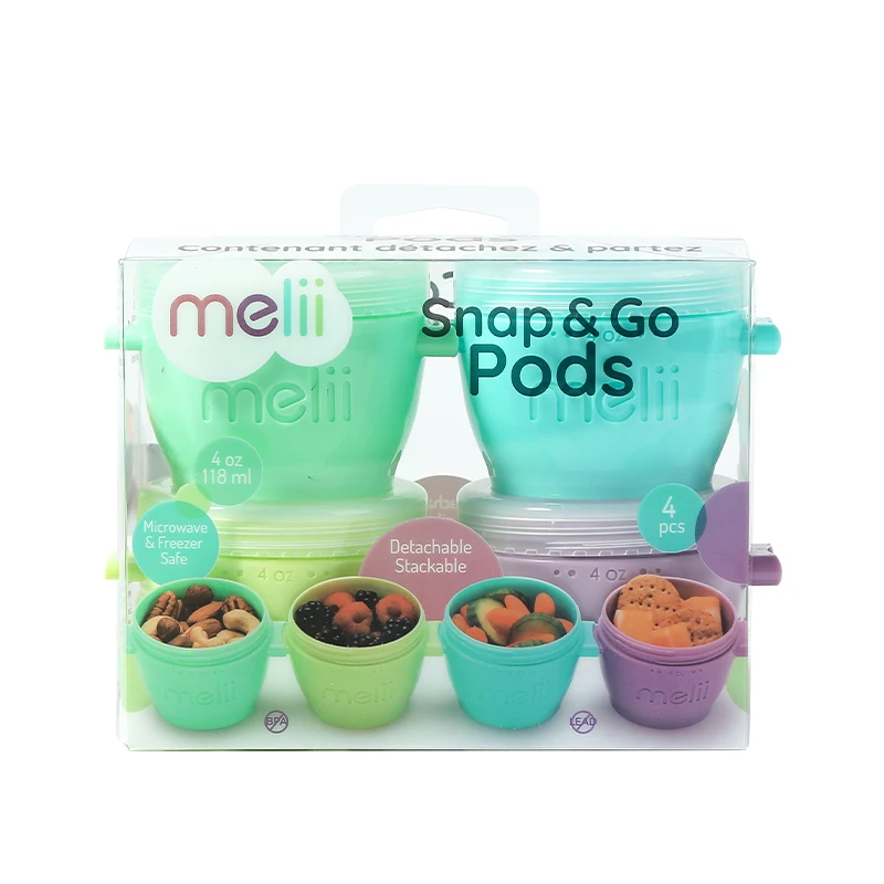 Melii Reusable Animal Snack Bags | Multi