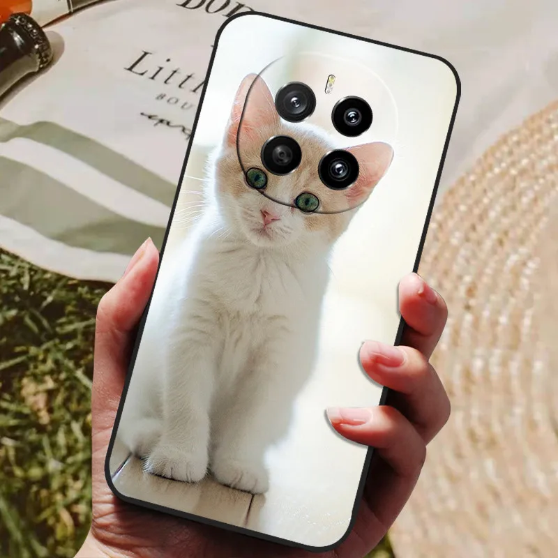 Luxury Painted Silicone Phone Case - Protective Back Cover