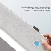 Étui en cuir pour ordinateur portable pour Macbook Air Pro 13 15 16 M1 M2 housse pour ordinateur portable pour Xiaomi Huawei Dell HP ASUS PC 13.3 14 15.4 15.6 pouces coque unisexe sac pour ordinateur portable 3