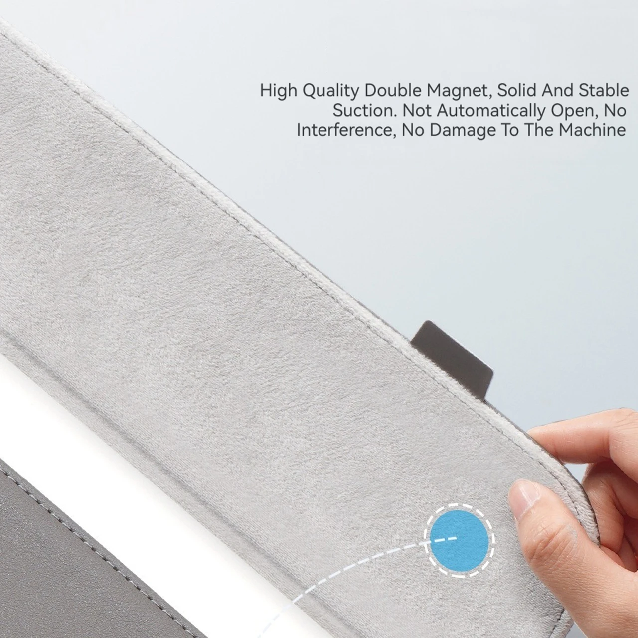 Bolsa de Couro pu para Laptop Bolsa para Macbook Air Pro 13 15 16 m1 m2 Capa para Notebook para Xiaomi Huawei Dell hp Asus pc 13.3 14 15.4 15.6 Polegadas Bolsa para Laptop Unissex - Imagem 4