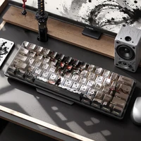 129 Keys Swordsman 5 Sides Dye Sub PBT Keycap Cherry Profile Side Printed Shine Through Keycaps for MX Switches Gaming Keyboard - Image 2