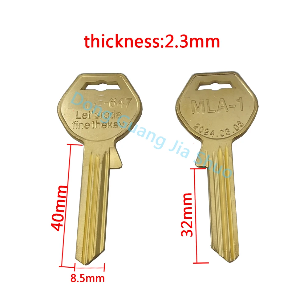 5pcs JSMLA-1 Australian Key blank 647 opposite-sex special key blank