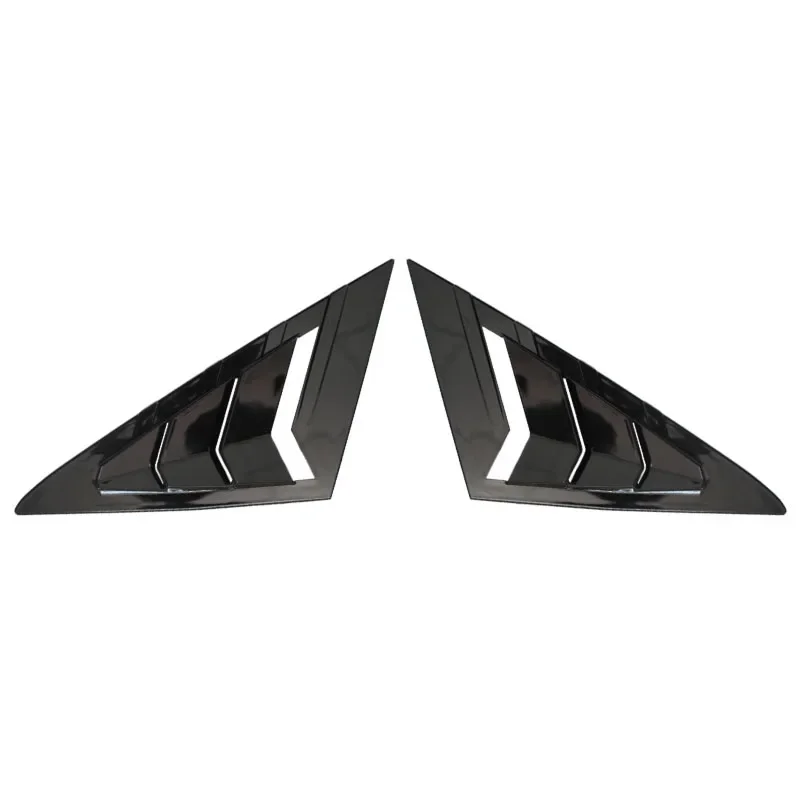 Persiane Laterali Effetto Carbonio Adesivo Triangolare Anteriore Per VW Golf 7 MK7/MK7.5 2013-2019 - Copertura Finestrino, Stile Sportivo Adesivi Auto Da Mettere