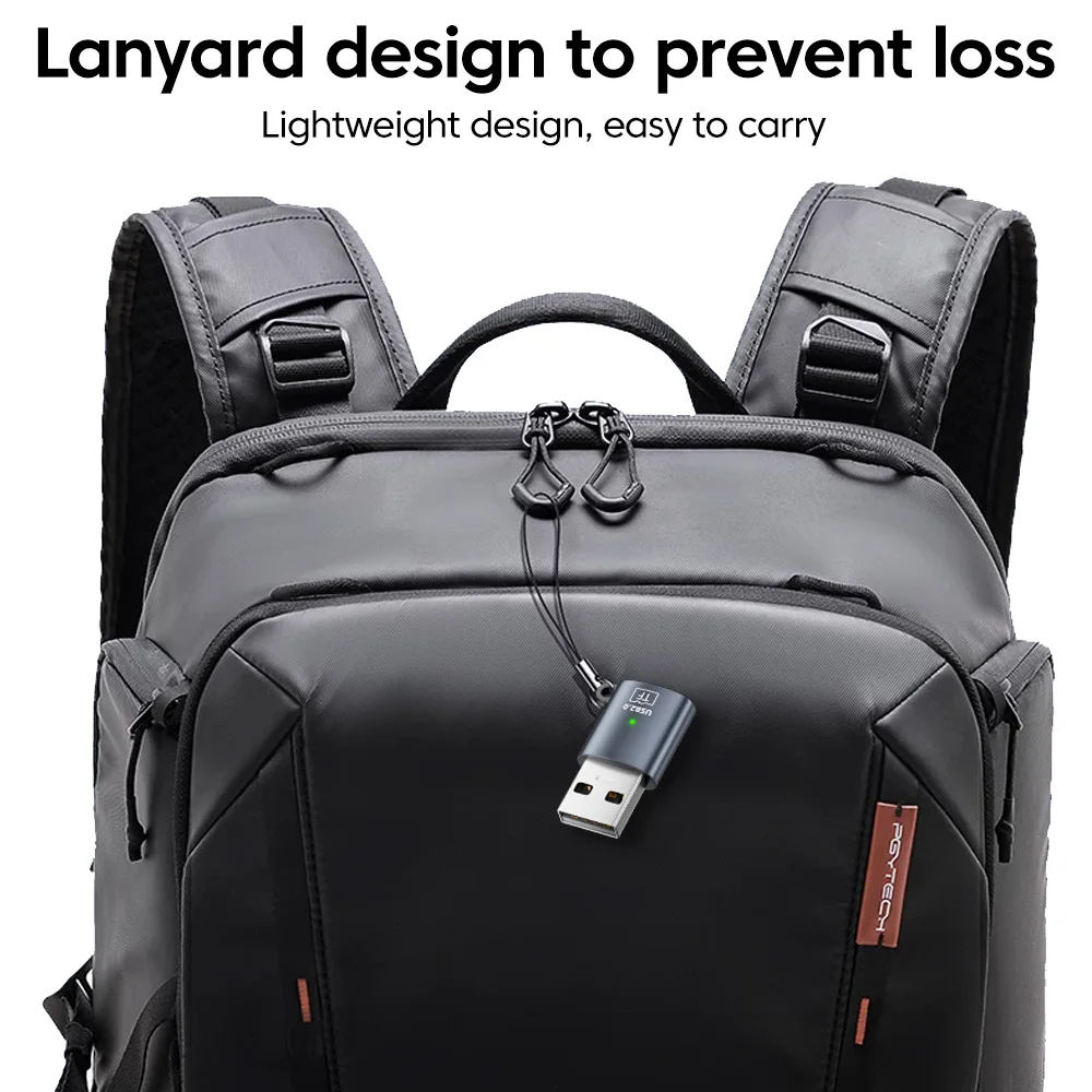 타입-C 2.0 카드 리더 TF 미니 자동차 메모리 카드 리더 아이폰 17 16 15 PC USB 2.0 카드 리더 (마이크로 TF 지원)