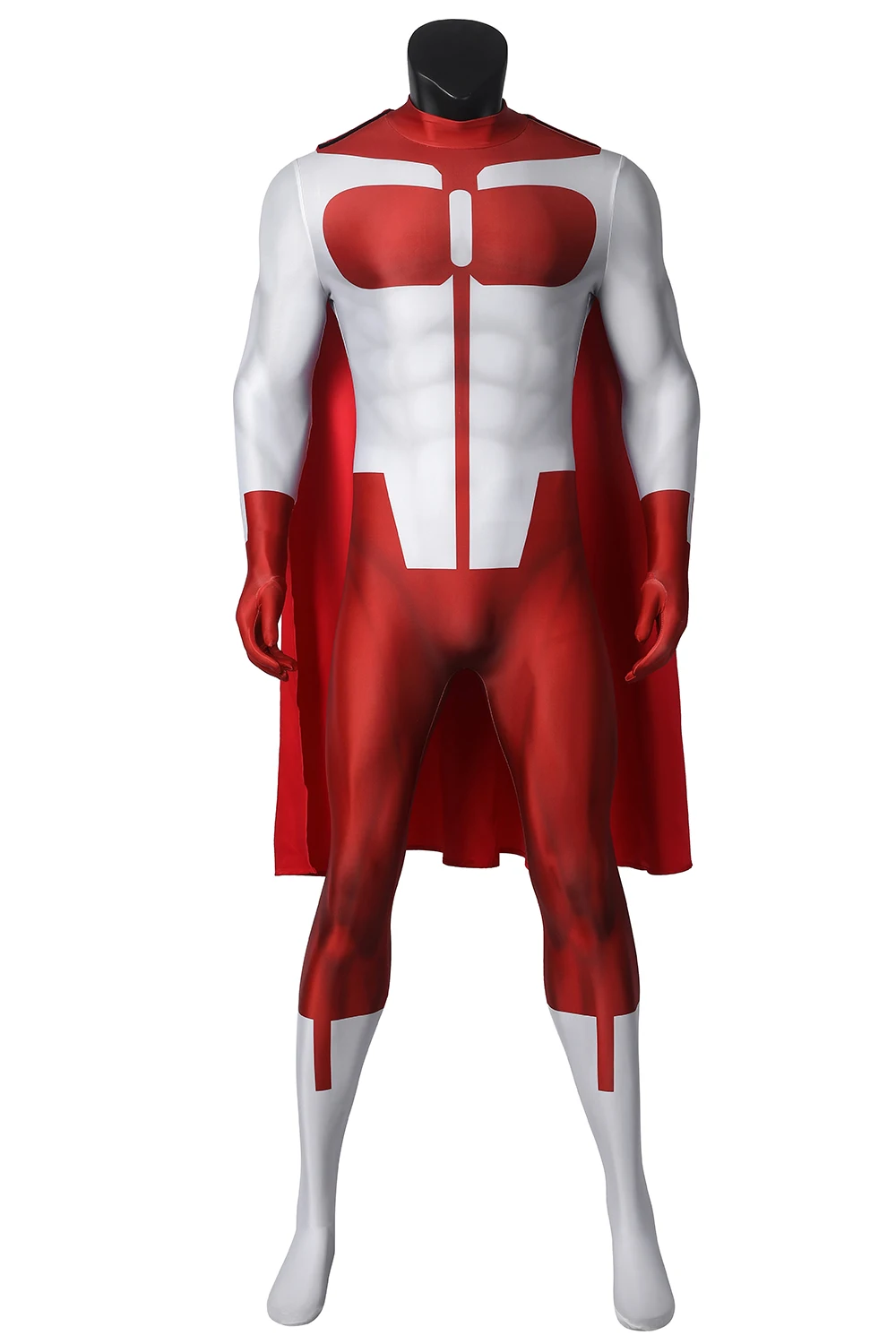

Invincible Cosplay Omni Man Cosplay Costume Superhero Nolan Grayson Bodysuit Spandex Jumpsuits Cloak Halloween