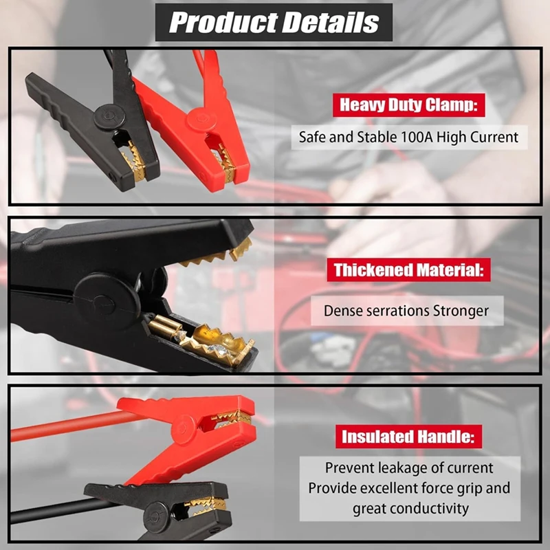 Qutaway EC5 Jump Starter Cavetti di emergenza con connettore EC5 , cavo