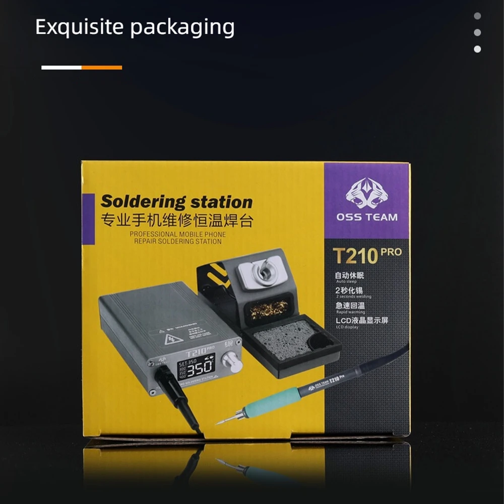 OSS TEAM T210PRO Solder Station 75W 3S 5