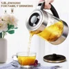 Smart Thermostatic Glass Electric Kettle 1.8L Capacity Automatic Thermostat Suitable for Home, Office, Hotel 4