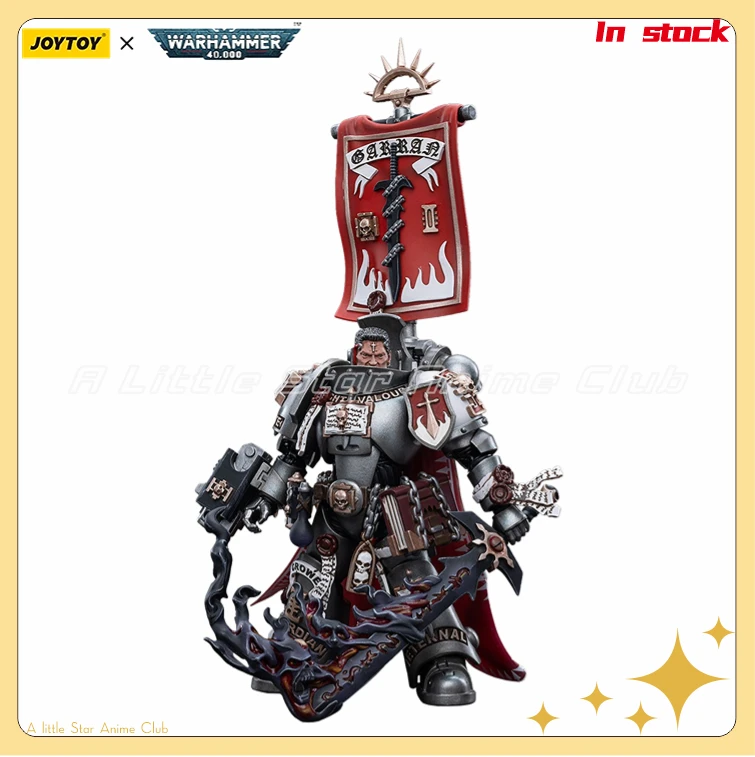 JOYTOY Warhammer 40.000 1/18 Figura De Acción Grey Knights Terminator Retius Akantar Kit De Cifras De Acción Coleccionables De 5 Pulgadas