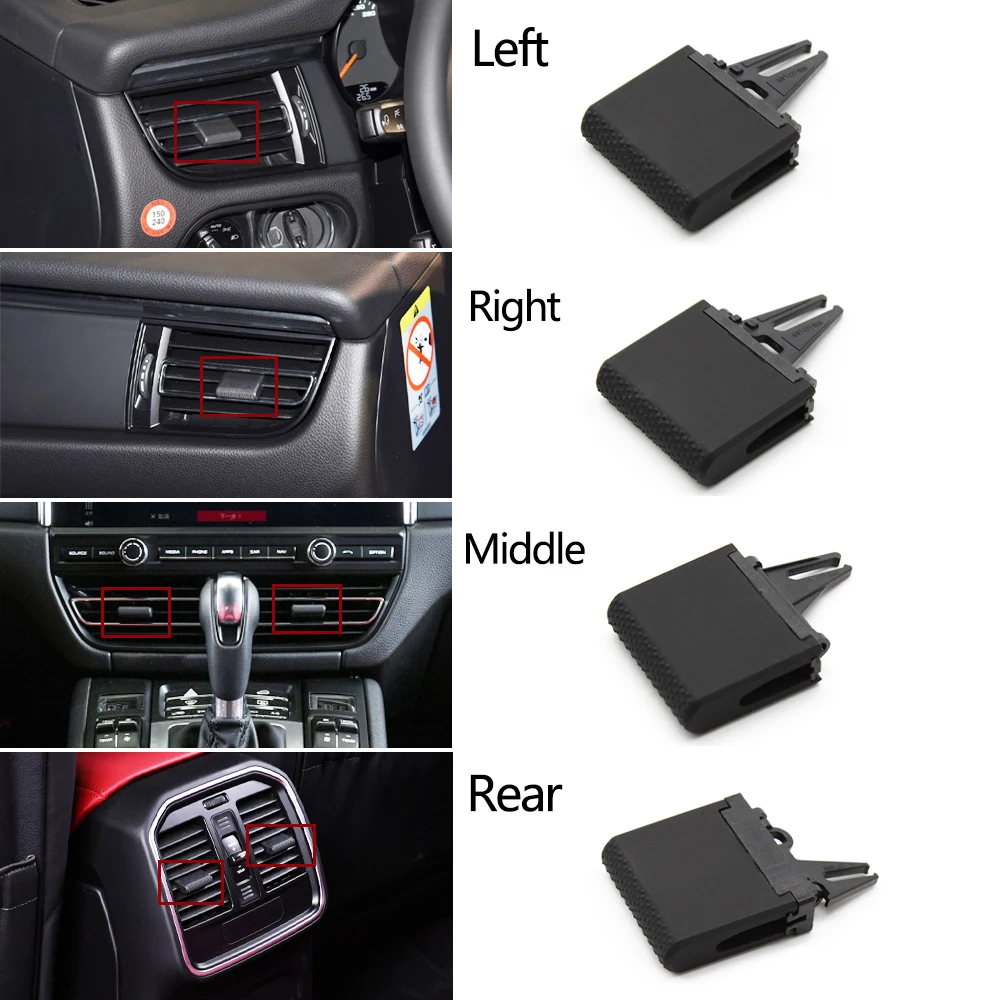 OTOTEC 1 Juego de Botones de Manija de Cámara de Visión Trasera de Coche Compatible con Audi A3 A4 A4L Compatible con Porsche New Cayenne 958 Compatible con Passat Variant AB 2011