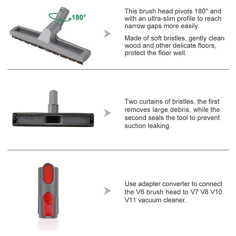 AD-Replacement Parts Hard Floor Brush 
