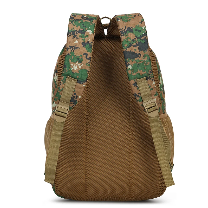 Camouflage large-capacity backpack - zipper closure, hiking, traveling, outdoor adventure backpack