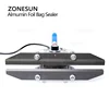 ZONESUN Direct-heat Plier Portable Impulse Heat Sealing Machin Composite Aluminum Foil Pouch Foil Bag Sealer ZS-FKR200C 6