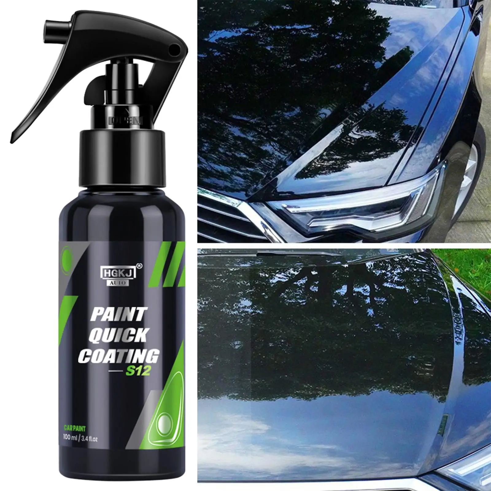 Recubrimiento cerámico para el cuidado de la pintura del coche, cera  líquida para el cuidado del coche, capa rápida, 50/100/120ml - AliExpress