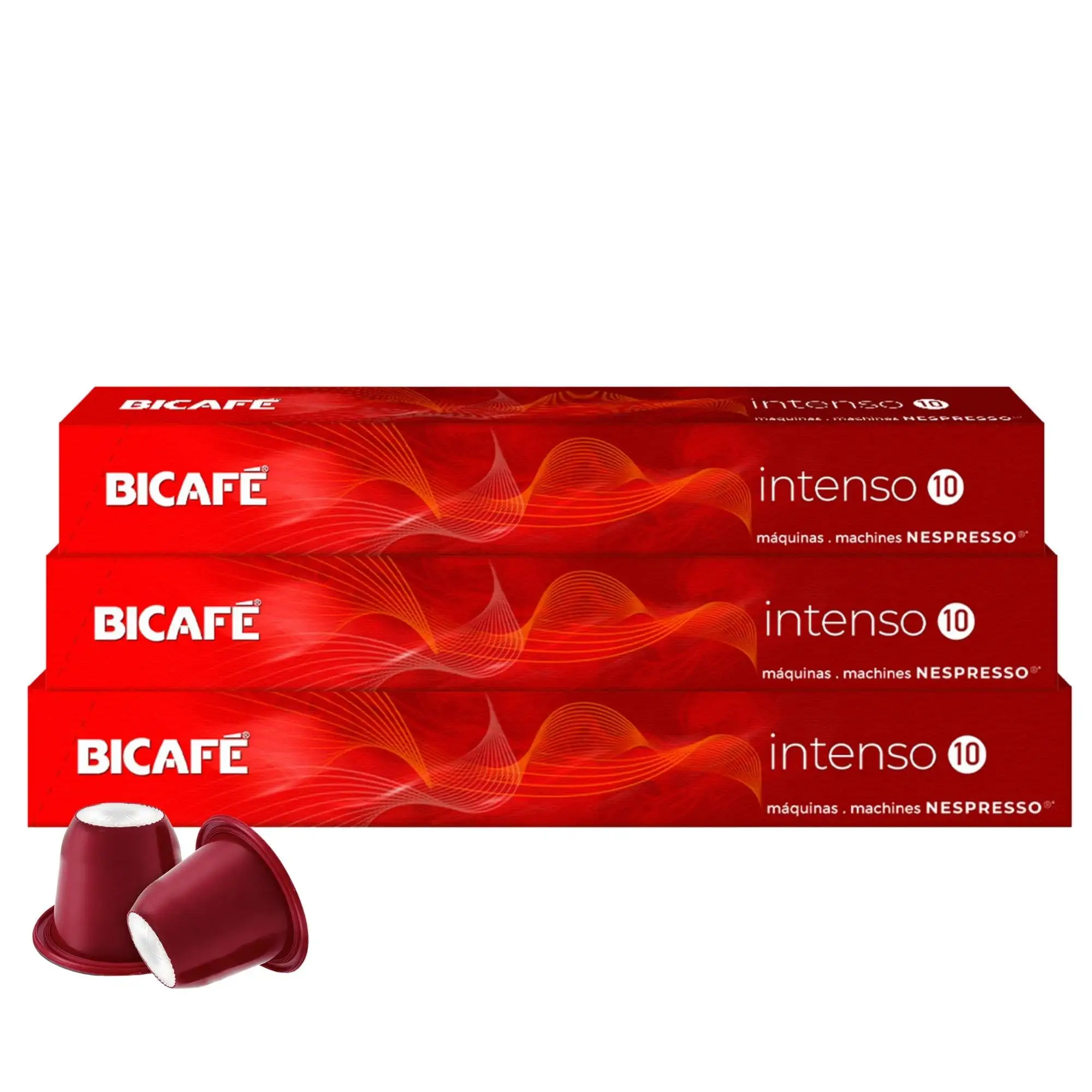 Kit 30 Cápsulas Café Bicafé Red Intenso P/ Maq. Nespresso*