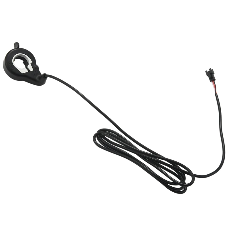 2X Ebike Electric Bicycle Thumb Throttle, FT-21X Finger Throttle Accelerator, Speed Control 12-72V Universal