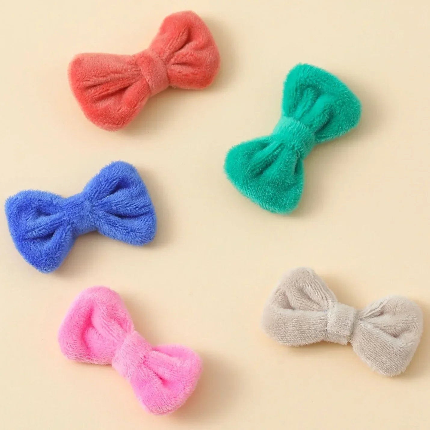 Multicolor Velvet Bow Appliques for Diy Wedding Hat Clothes Outfit Coat Sewing Supplies Headwear Decor Corsage Floral Shoes Gift Craft Supplies